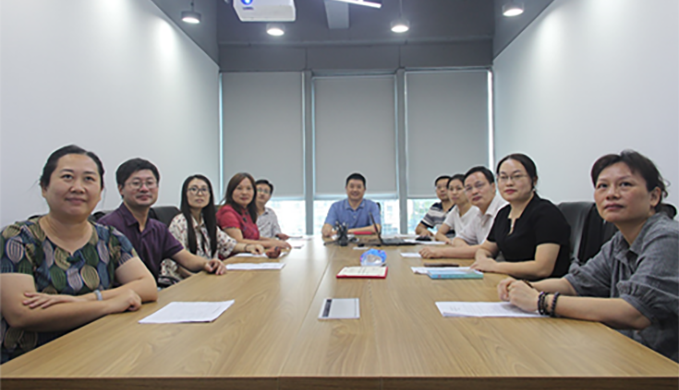 广东省生物医学工程学会秘书处工作会议在我司召开